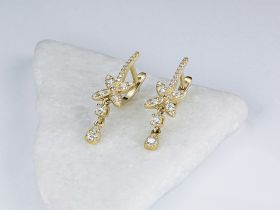 Серьги из желтого золота э0312сг04196200