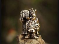 Бусина для темляка Бонс, латунь