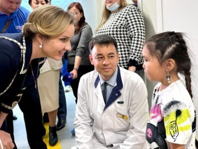 Мария Львова-Белова встретилась с пациентами офтальмологической больницы Якутии