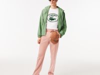 Мужская футболка Lacoste свободного кроя