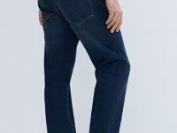 Утеплённые джинсы Slim, Синий