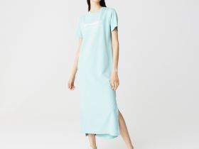 Женское платье Lacoste с вырезом