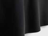 Юбка макси из сатина, Черный