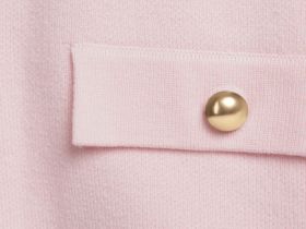 Кардиган на пуговицах, Розовый