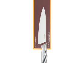 Нож кухонный поварской Okroshka Wasabi 19.4 см, сталь 5cr15mov, рукоять сталь
