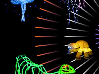 Представление световых кукол