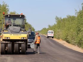 В Якутии ремонт участка дороги «Нам» завершают досрочно