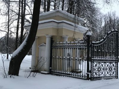 Въездные ворота-павильоны