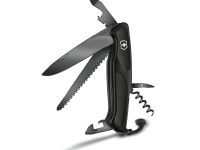Нож перочинный Victorinox RangerGrip55 Onyx Black (0.9563.C31P), 12 функций