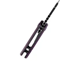 Складной нож Kansept Mini Korvid, сталь 154CM, рукоять G10, Purple