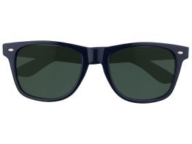 Очки солнцезащитные ZIPPO, унисекс, синие, оправа из поликарбоната, зеленые линзы