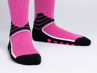 Термоноски трикотажные для девочек (низкие махровые)