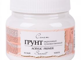Грунт акриловый Сонет 500 мл белый