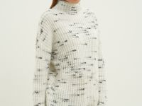 Джемпер свободного силуэта с шерстью