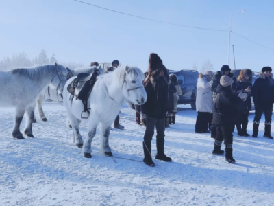22 февраля коневод Дугуйдан Винокуров отправится в новый поход на якутских лошадях