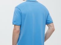 Поло из хлопка свободного кроя