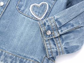 Рубашка джинсовая для маленькой девочки