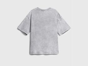 Футболка с цепью для девочек, Серый