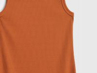 Платье-майка из трикотажа, Оранжевый