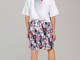 Шорты текстильные плавательные для мальчиков, длинные