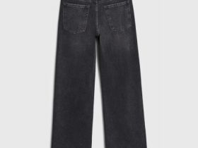 Джинсы Straight для девочек, Серый