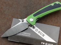 Складной нож TS168 Two Sun, сталь 12C27