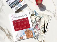 Альбом-склейка для акварели Hahnemuhle "Britannia", 300 г/м2, 17х24 см, 12 л, целлюлоза 100%, средне