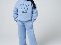 Брюки трикотажные для девочек, Голубой