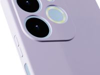 Клип-кейс Krutoff Silicone для realme Note 70 Фиолетовый