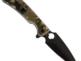 Складной нож Daggerr Arrow Camo DLC, сталь D2, рукоять G10