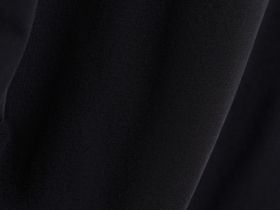 Футболка с драпировкой, Черный