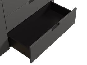 Тумба Лигес 183x87 Графитовый