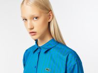 Женская рубашка Lacoste свободного кроя