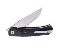 Складной нож QSP Gannet, сталь 154CM, рукоять микарта, вставка карбон