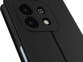 Чехол-книжка Krutoff Magnet для HUAWEI Nova Y74 Чёрный