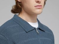 Джемпер с воротником-поло