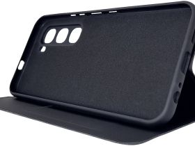 Чехол-книжка BoraSCO Smart Cover для Infinix Hot 60 Pro Чёрный
