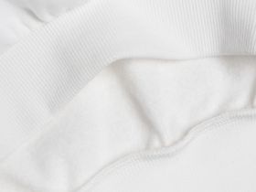 Свитшот с объёмным принтом для девочек, Белый