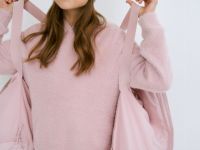 Пуховик для девочек, Розовый