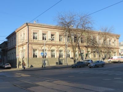 Доходный дом П.Д. Мухина, в котором находились частные еврейские учебные заведения