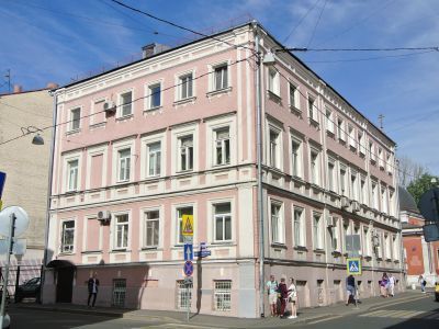 Жилой дом Александрийского подворья, 1862 г., архитектор Н.И.Козловский (?), 1904 г., архитектор Н.П.Евланов