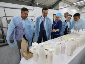 Новый молочный цех открылся в Амгинском районе