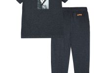 Комплект трикотажный для мальчиков: фуфайка (футболка), брюки