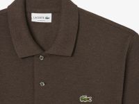 Мужское поло L.12.12 из меланжевой ткани