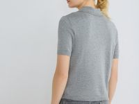 Джемпер с коротким рукавом, Серый