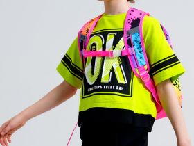 Рюкзак текстильный для девочек