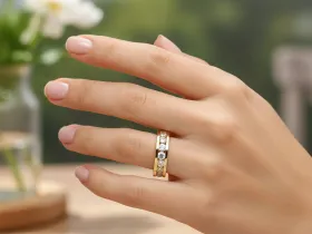 Кольцо из желтого золота э0312кц06241251