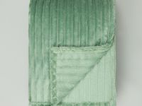 Плед Soft strip, нефрит