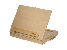 Мольберт настольный Pinax ТЕ-01A, планшетный с ящиком, бук