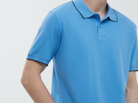 Поло из хлопка свободного кроя